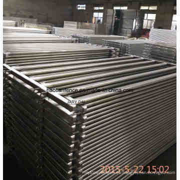 115X42mm Oval Rails Cattle Panel, Panel Ganadero